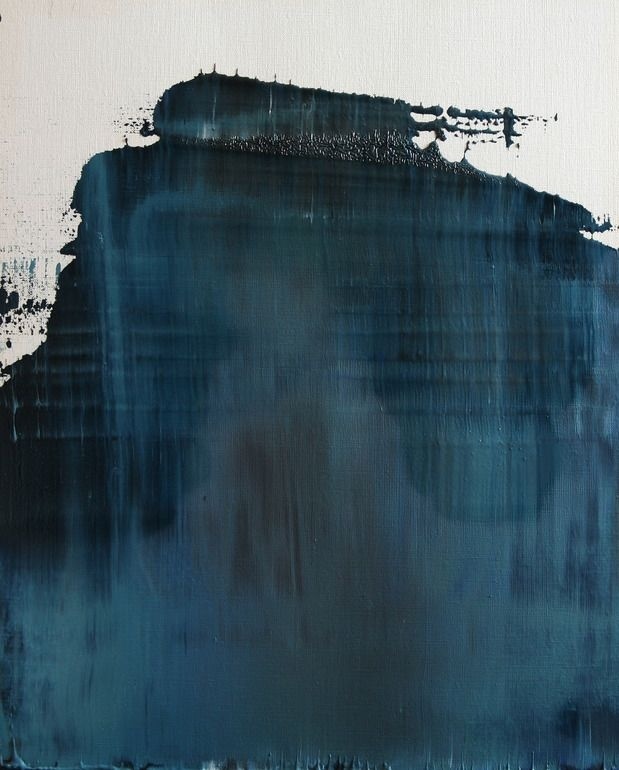 Koen Lybaert; Oil 2013 Painting "abstract N° 702"