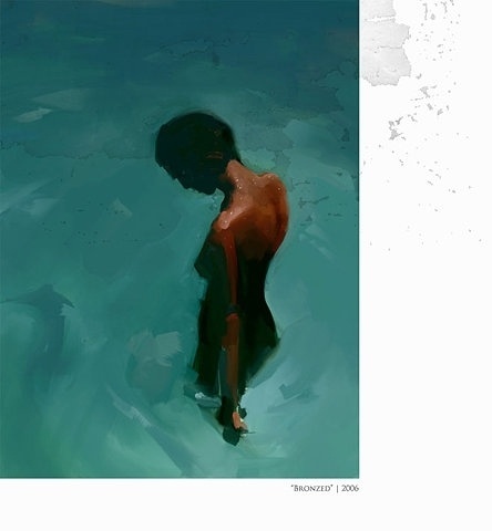 FFFFOUND! | Owen Freeman Illustration #nude #painting #freeman #bronzed #2006 #owen