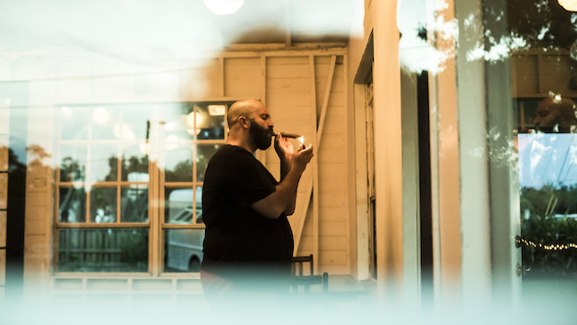 LaughingSamurai_Bonfire2014_Cigar #cigar #photography #reflection