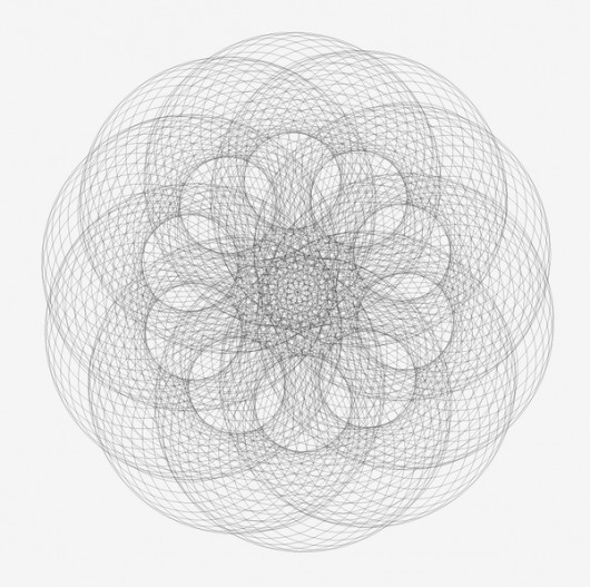 Circles in circles on the Behance Network #gslason #mandala #lines #geometry #gunnar #iceland #thorleifur