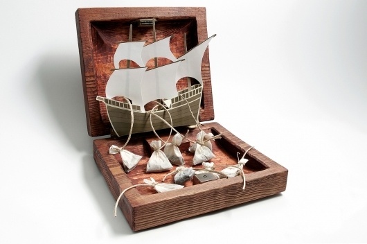Lost at Sea Tea Company // Package Design #at #sea #tea #company #lost