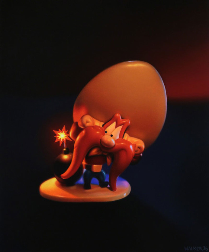 Whimsical Paintings of Disney and Looney Tunes by Jason Walker