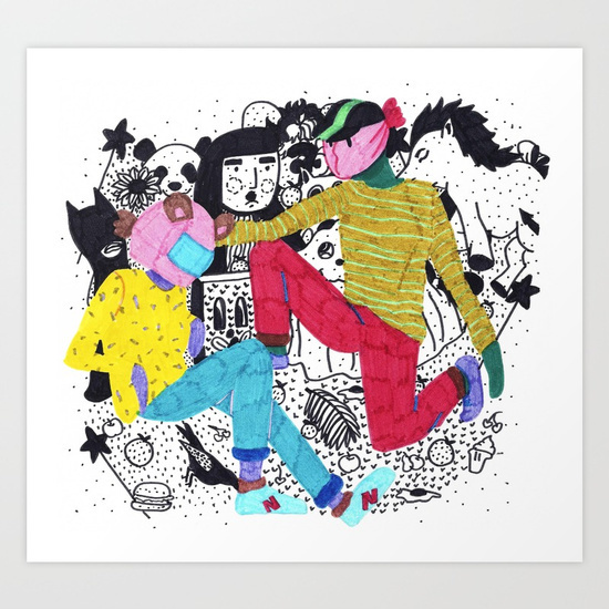 "Let's Hang Out" by Hila Klein