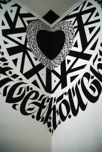BLAQK #calligraphy #greg #lines #geometry #2012 #design #blaqk #papagrigoriou #simek