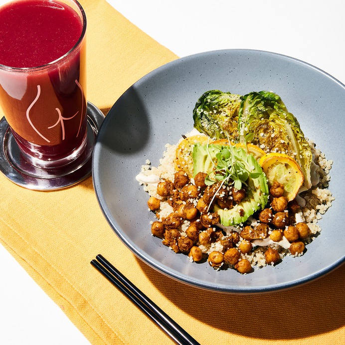 Photography for Plant-based restaurant Grasshopper