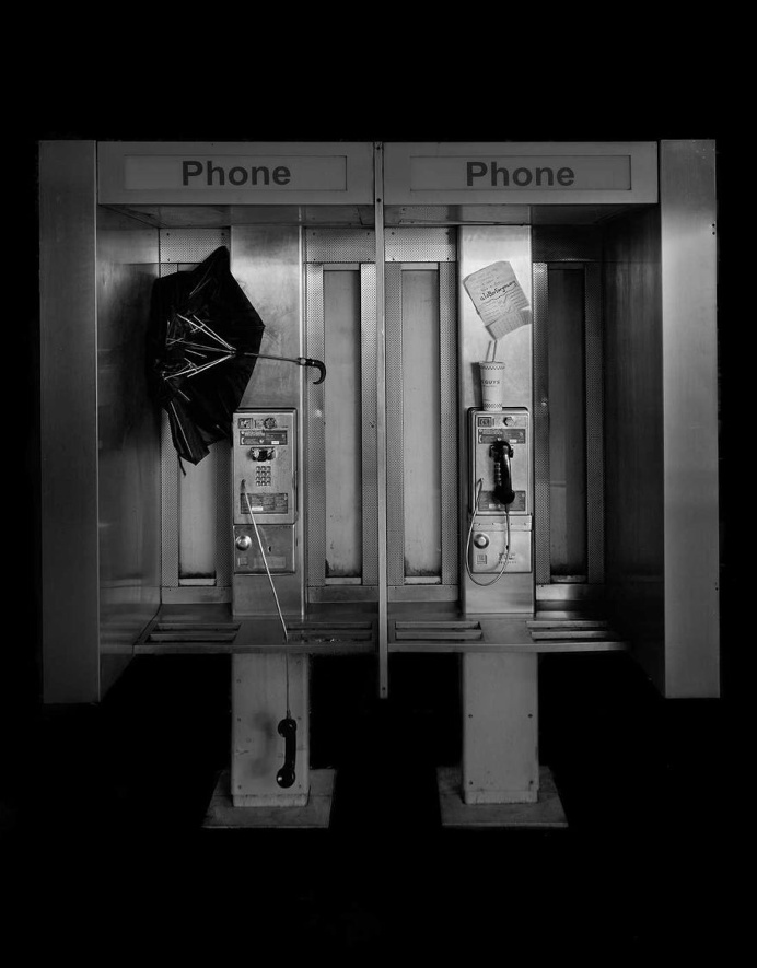 Empty Phone Boxes in New York City by Michael Massaia