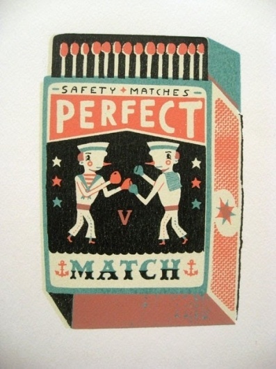 design work life » Tom Frost Matchbox Illustrations #offset #print #retro
