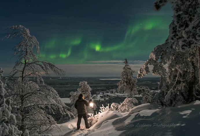 Risto Leskinen Captures Amazing Northern Lights in Finland