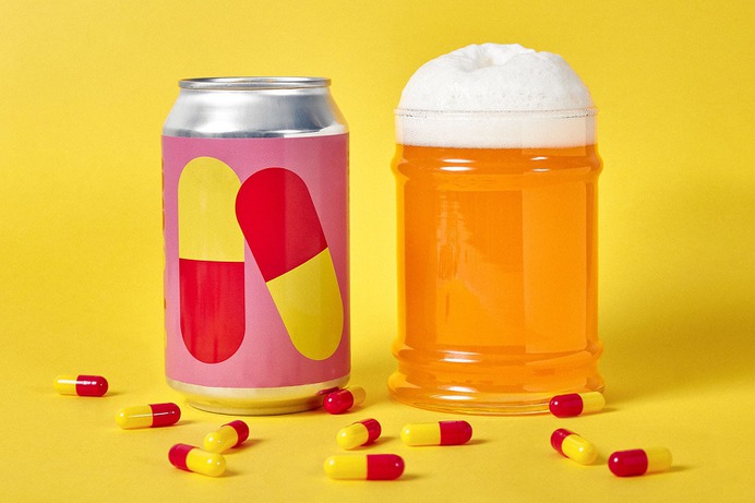 Pangpang Pills Packaging - Mindsparkle Mag Jens Nilsson designed this beautiful project which consisted on the packaging design for PangPang Pills – the new 5.8% dry hopped pilsner from Swedish microbrewery PangPang. #logo #packaging #identity #branding #design #color #photography #graphic #design #gallery #blog #project #mindsparkle #mag #beautiful #portfolio #designer