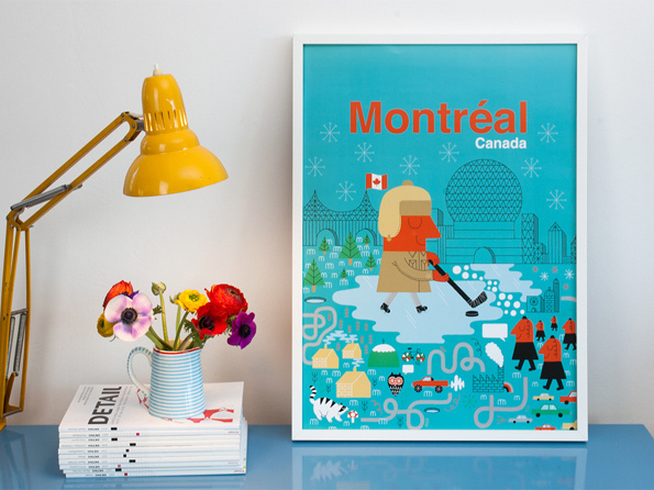 Human Empire - Maxime Francout #canada #montreal #design #illustration #vintage