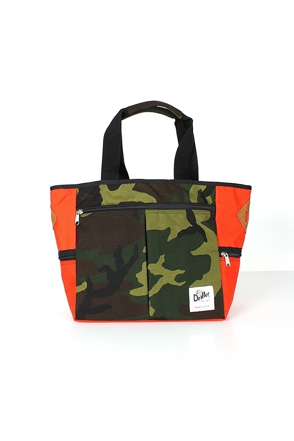 Wear n tear / DRIFTER WEEKEND TOTE MANDARIN / CAMO #bag #noirvalor