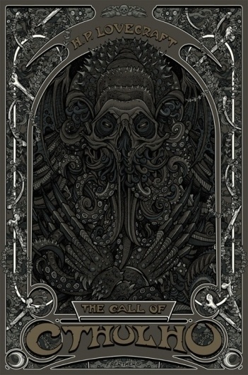 OMG Posters! » Archive » Florian Bertmer's Book Show Prints (Onsale Info) #lovecraft #illustration #poster #cthulhu