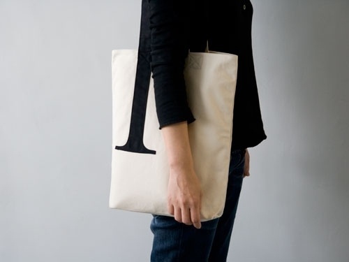 Serif Tote Bag | Little Factory #tote #serif #little #bag #factory #typography