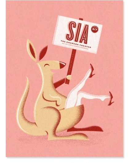 Aaron Eiland - Graphic Design, Illustration & Screen Printing #pink #screen #printing #vintage