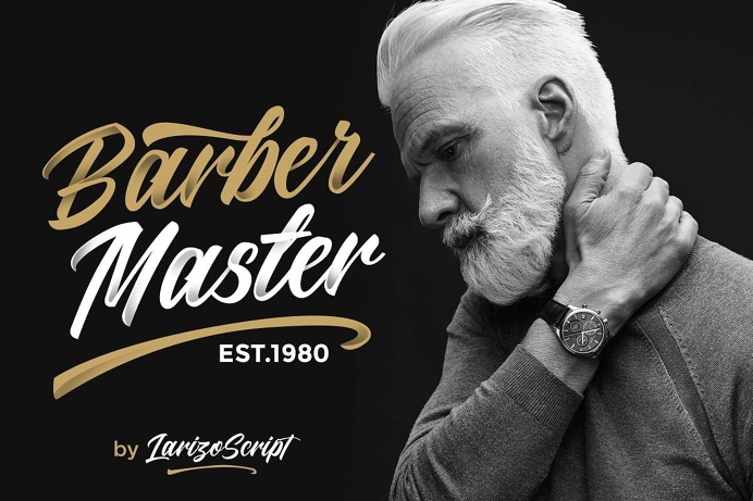 Larizo Script Font Hipster Style - Designr Kit