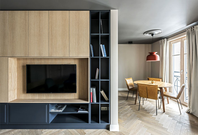 Apartment that Nails the Modern Classic Look - InteriorZine