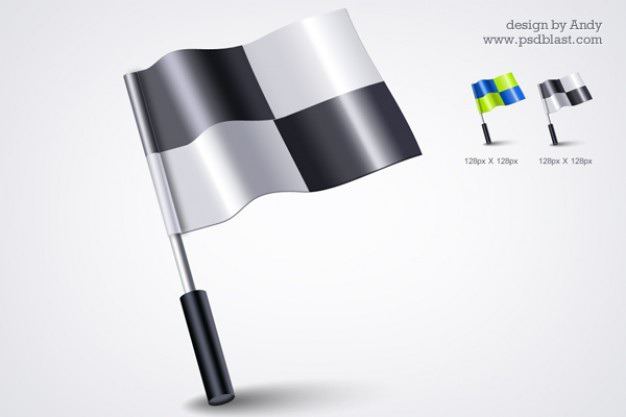 D flag icon psd Free Psd. See more inspiration related to Car, Icon, Flag, Sports, Psd, Race, Car icon, Racing flag, Race car, Horizontal and Waving on Freepik.
