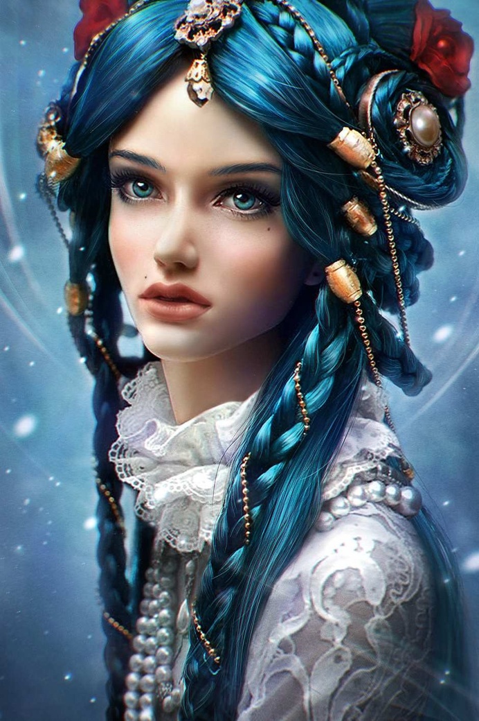 Digital Character Illustrations by Daria Ridel