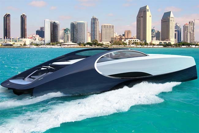 Bugatti Niniette 66, A Superyacht You Obviously Can't Afford #BugattiNiniette66 #Bugatti #Niniette66
