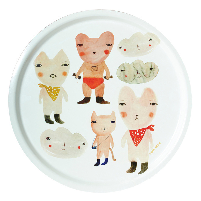 Donna Wilson Carnival Bears Tray #plate #animals