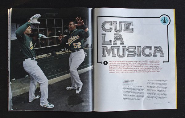 ESPN: Music Issue Allan Peters #design #editorial #typography