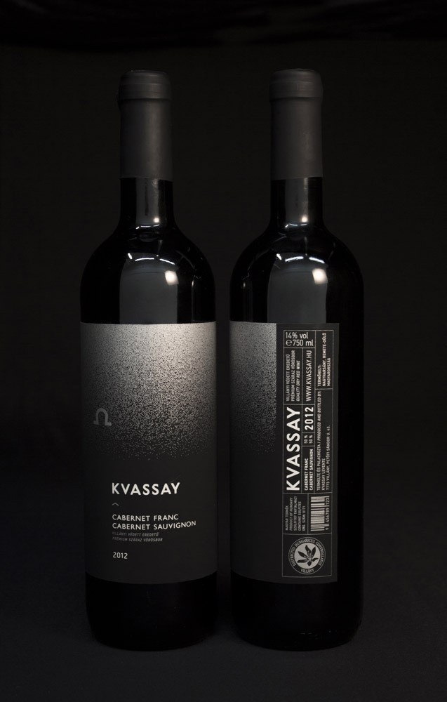 kvassay #white #bottle #packaging #black #wine #glass #stippling #and #bw