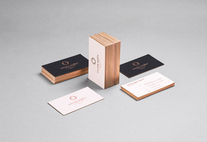 Danh Hien Jewelers jewelry branding corporate design diamond beautiful minimal design inspiration mindsparkle mag www.mindsparklemag.com
