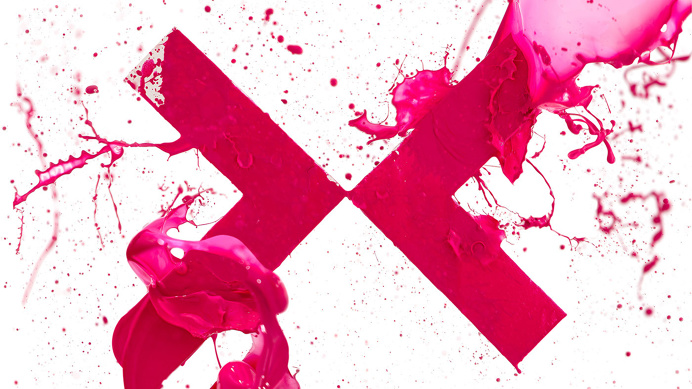 Infocaster - Rebranding and Campaign on Behance #pink #ink #x #branding