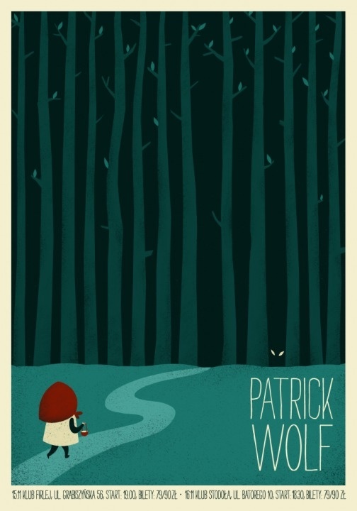 gigposters | vol. 2 on Behance #gig #illustration #poster #wolf #music #patrick #concert