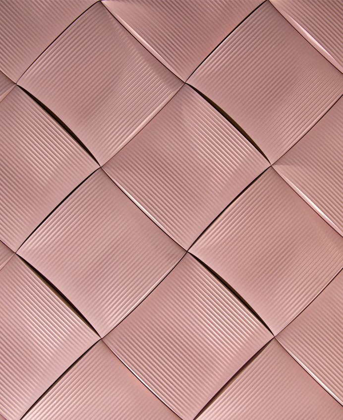 3D Concrete Tile Weave Inspired by Traditional Weaving Techniques - InteriorZine