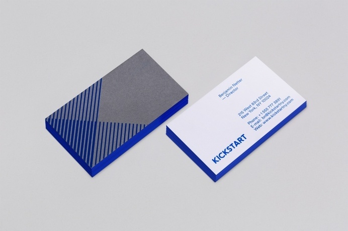 Kickstart Media Group - Mash Creative #stamp #business #card #print #foil