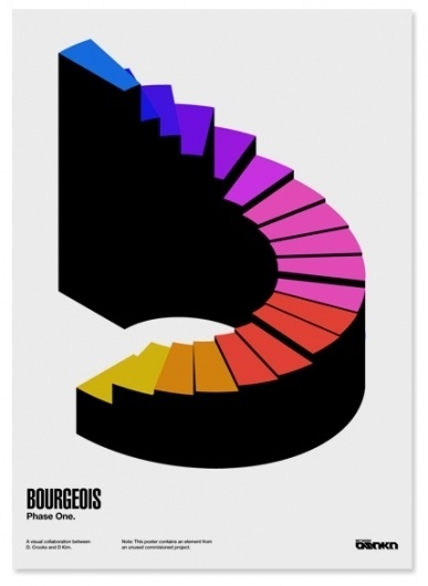 Network Osaka > Portfolio > Bourgeois #modernism #colors #spectre #poster