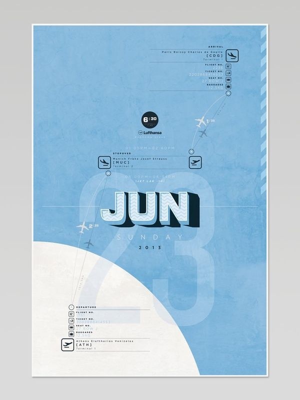 Airport Project - Nicolas Cremmydas #travel #projecttraveltripplaneposter #illustration #plane #poster #airport