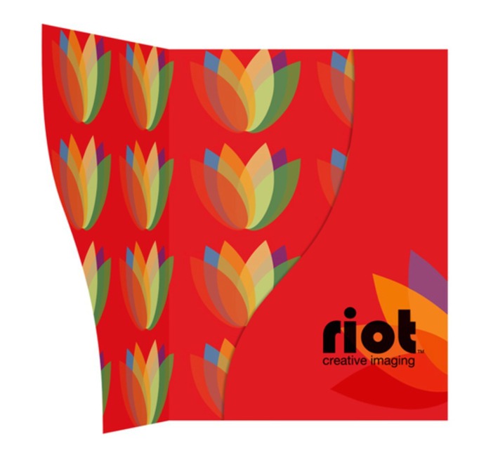 Red Presentation Folder Design