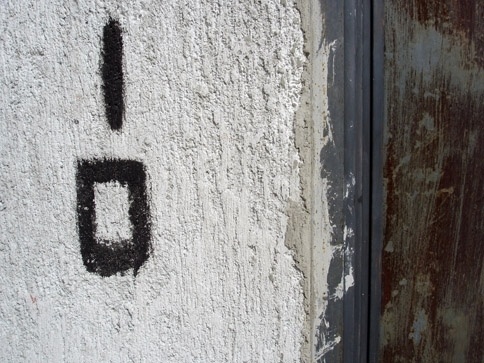 eyeone | seeking heaven #numerals #painted #design #signage #hand #typography