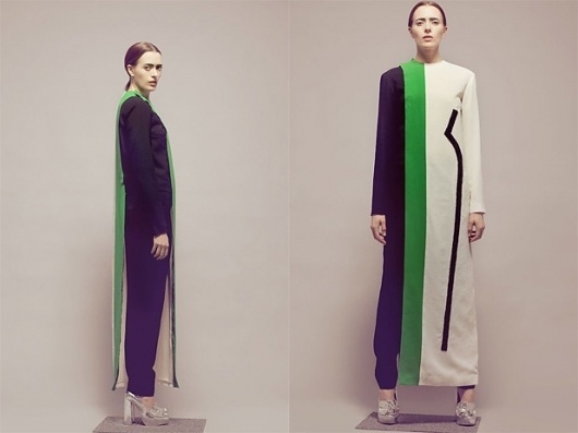 Visual Illusion Through Textile by Emily Seul Ki Uhm #fashion