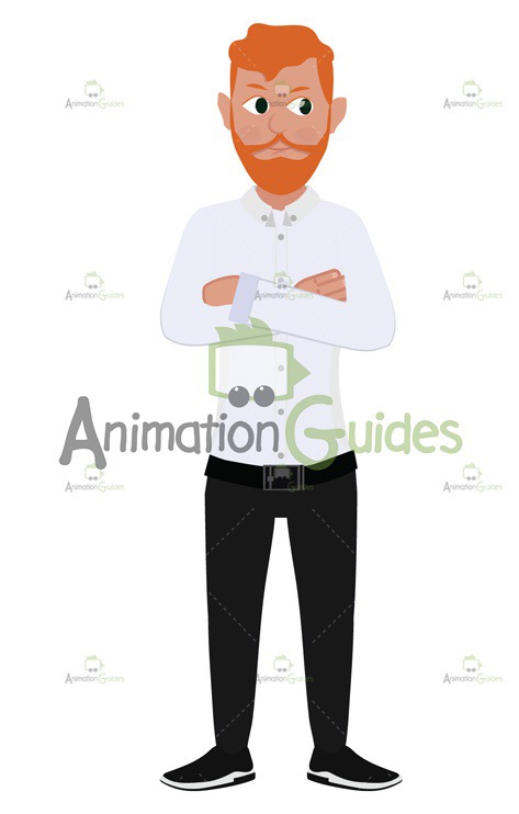 David Office Worker Free Illustrations Pack