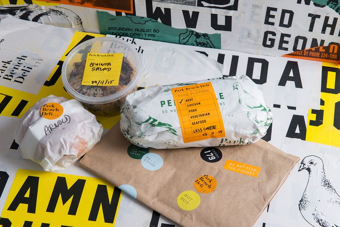 Park Bench Deli — Branding & Space on Behance