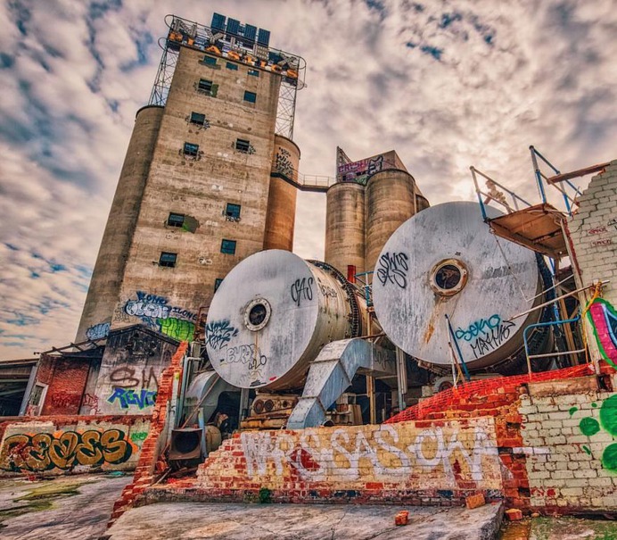 Abandoned Industrial Photography in Melbourne by Alessandro Servadei