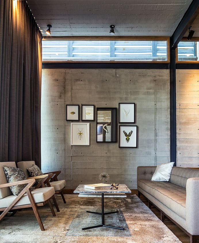 Sustainable Smart House Built with Concrete, Steel and Wood 2