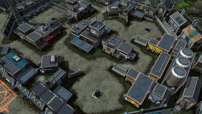 Titanfall Assault Environment Art - Colony Level