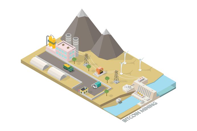 BTCC - Animated isometric infographic development on Behance