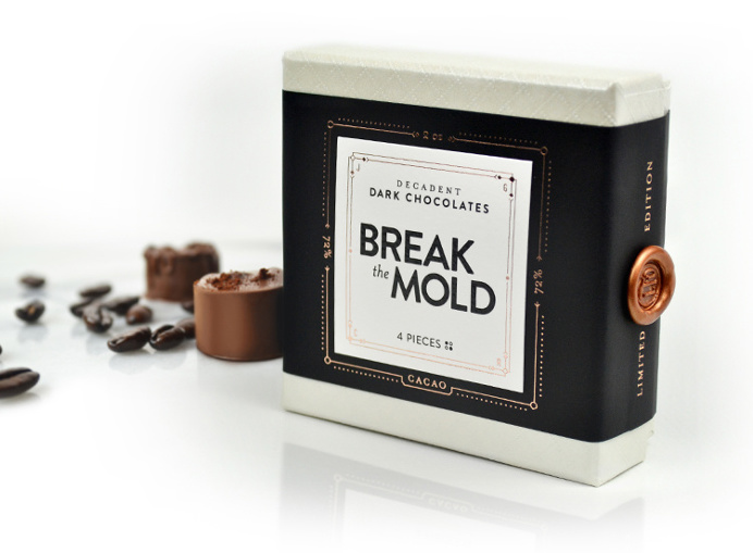 Break the Mold Chocolate Packaging