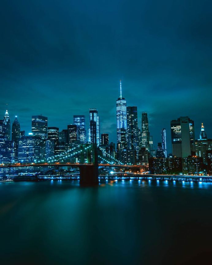Urban Night Photography in New York City by Charles Ivan Ong