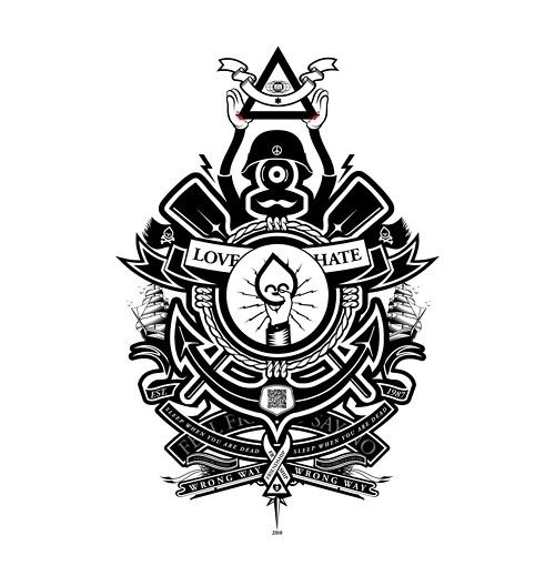 GELATOALTONNO #print #blackwhite #poster #illustration