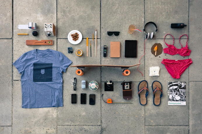 Skate Life #inspiration #creative #knolling #examples #photography #knoll #organization
