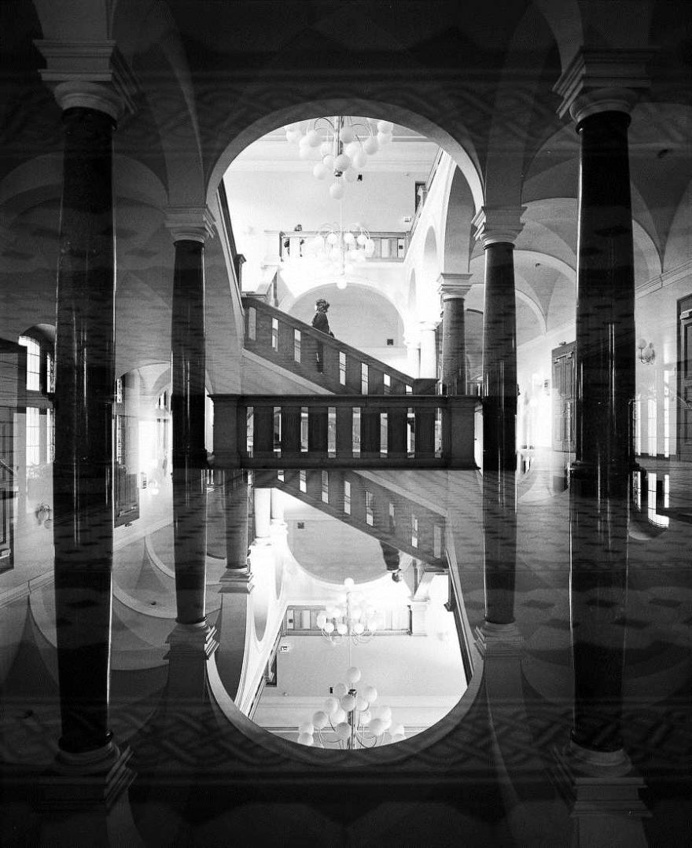 Surreal Double Exposure Analog Photography by Jeremie Dru