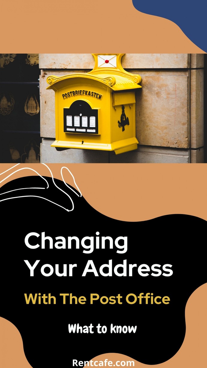 Changing Your Address at The Post Office Infographic