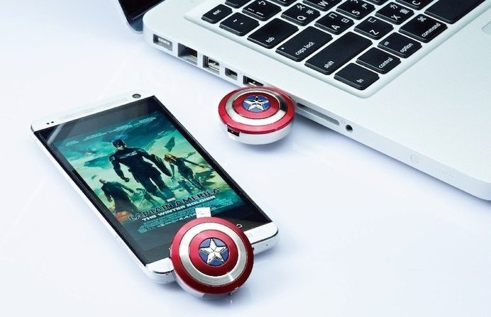 Captain America Shield Stick #usb #gadget