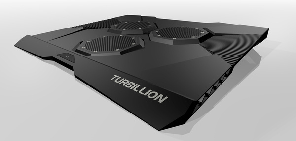 TURBILLION Laptop Cooler #tech #amazing #modern #innovation #design #futuristic #gadget #ideas #craft #illustration #industrial #concept #art #cool
